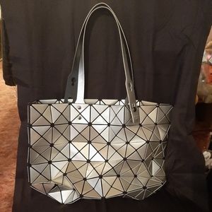Authent Issey Miyake Bao Bao Large Rock Frost Tote